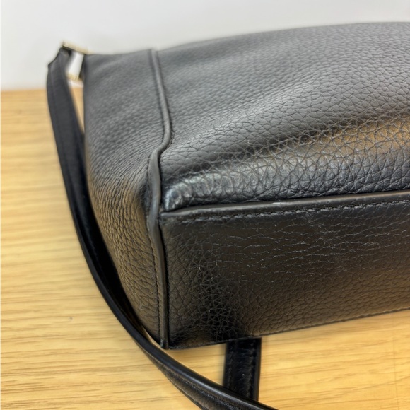 Kate Spade Black Pebbled Leather Monica Crossbody Bag - Picture 9 of 11